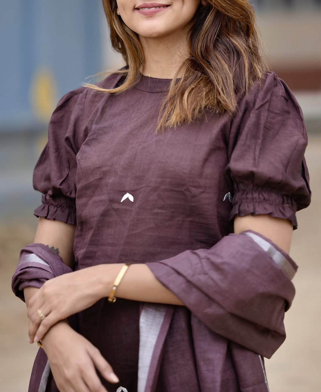 Pure Sulabh A-Line Kurti with Both Side Pockets