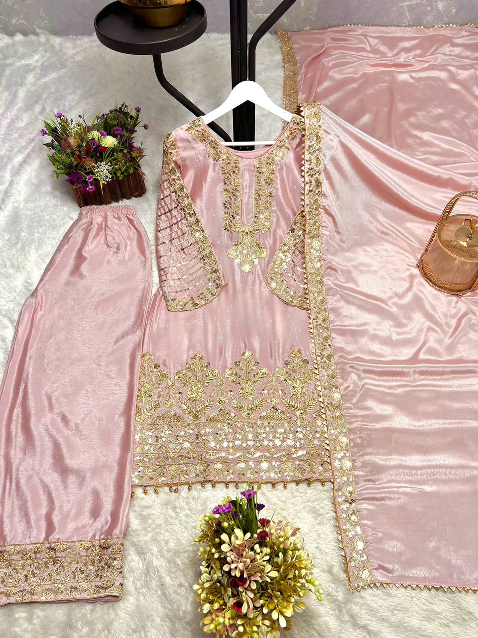 Royal Blossom sarara Set