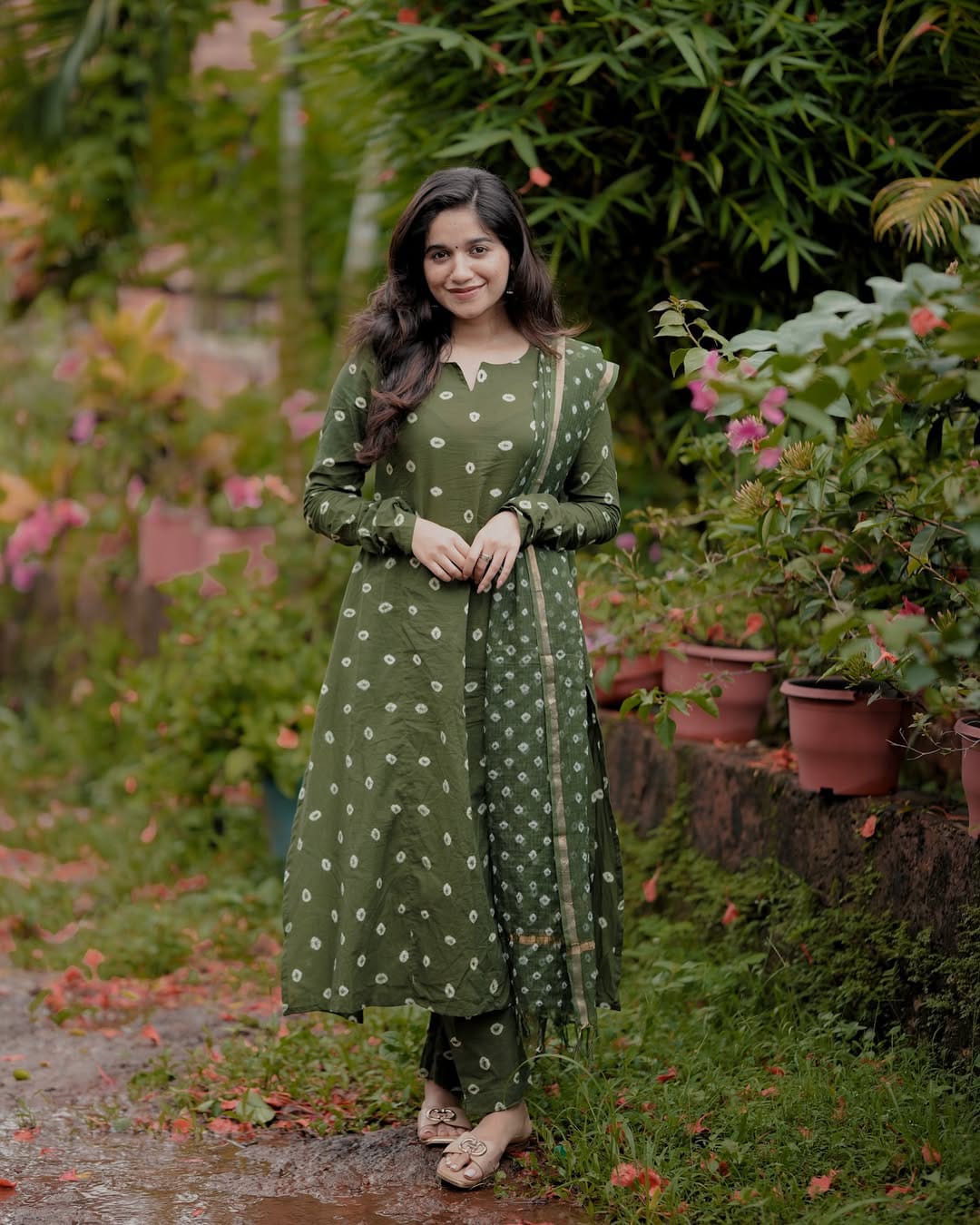 Classy Kalamkari Print Anarkali Set Perfect For All Occasion